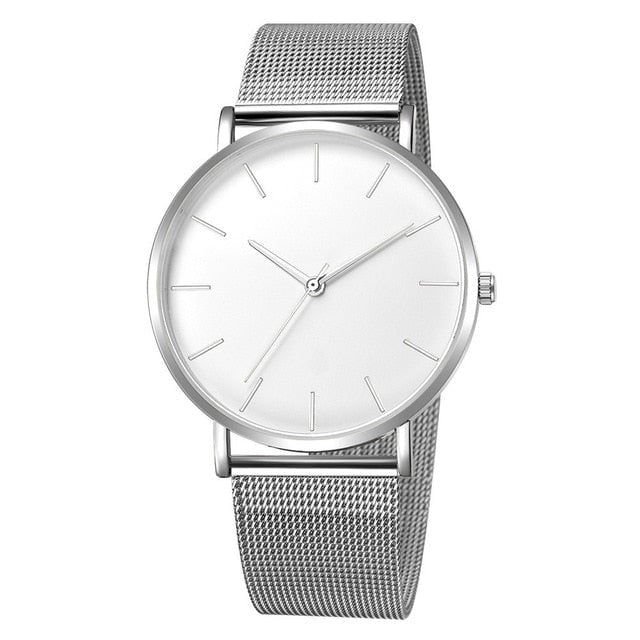 Women Watch Mesh Stainless Steel Bracelet Casual Wrist Watch Women Watches 2020 Image 6