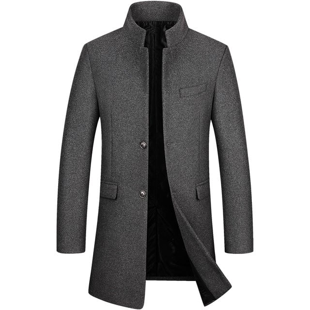 Men Coat Winter,Mens Peacoat,Mens Cashmere,Men Wool Coat,Wool Coat Men,Men Woolen Overcoat,Mens Coat,Winter Wool Coat Image 4