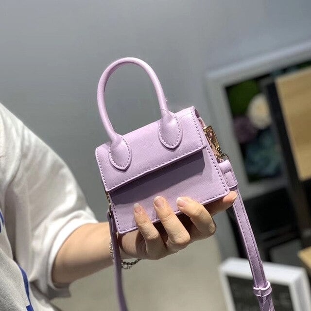 Mini Small Square bag 2019 Fashion Quality PU Leather Womens Handbag Crocodile pattern Chain Shoulder Messenger Bags Image 10