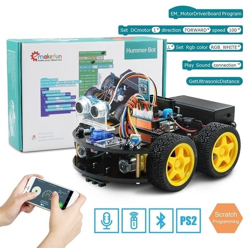 Robot 4WD Remote Car Image 1