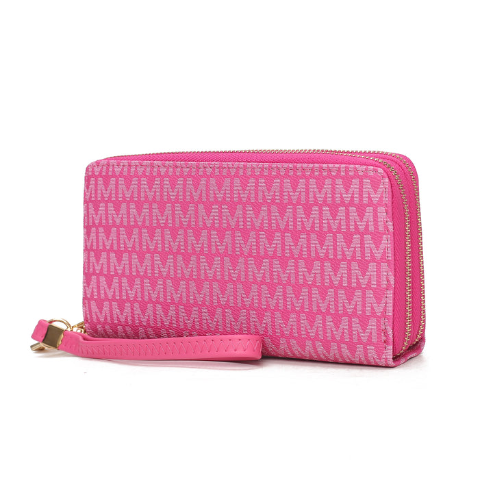 MKF Collection Noemy Handbag Multi-Compartments M Signature Wristlet -Wallet by Mia K. Image 1