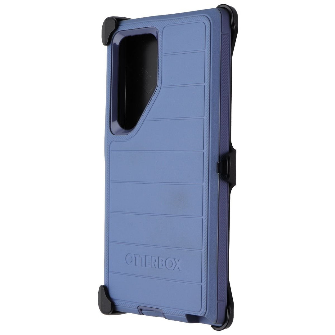 OtterBox Defender Pro Case and Holster for Galaxy S24 Ultra - Baby Blue Jeans Image 1