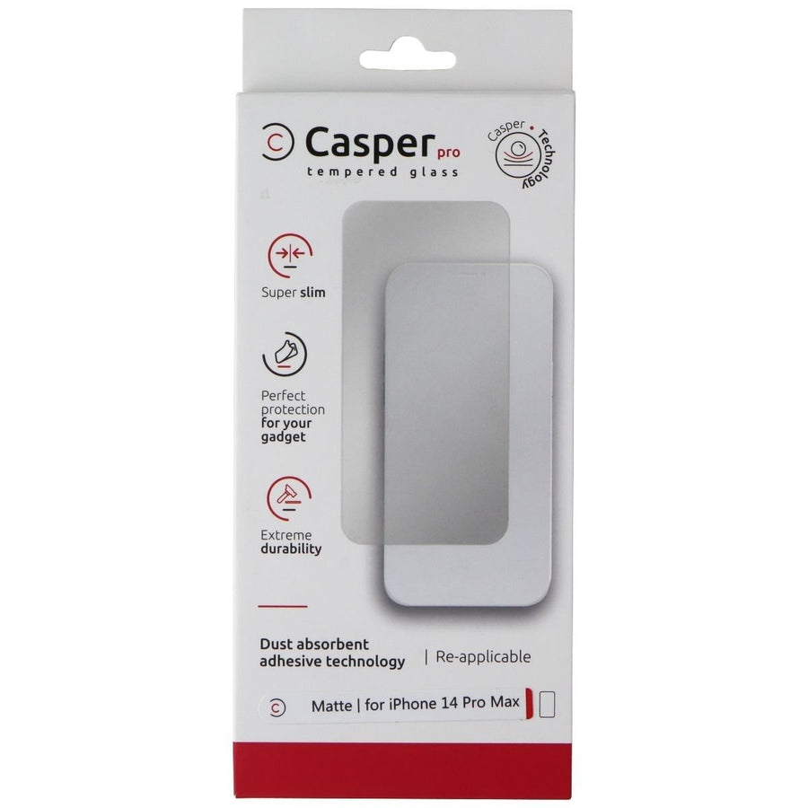 Casper Pro Tempered Glass Screen Protector for Apple iPhone 14 Pro Max - Matte Image 1