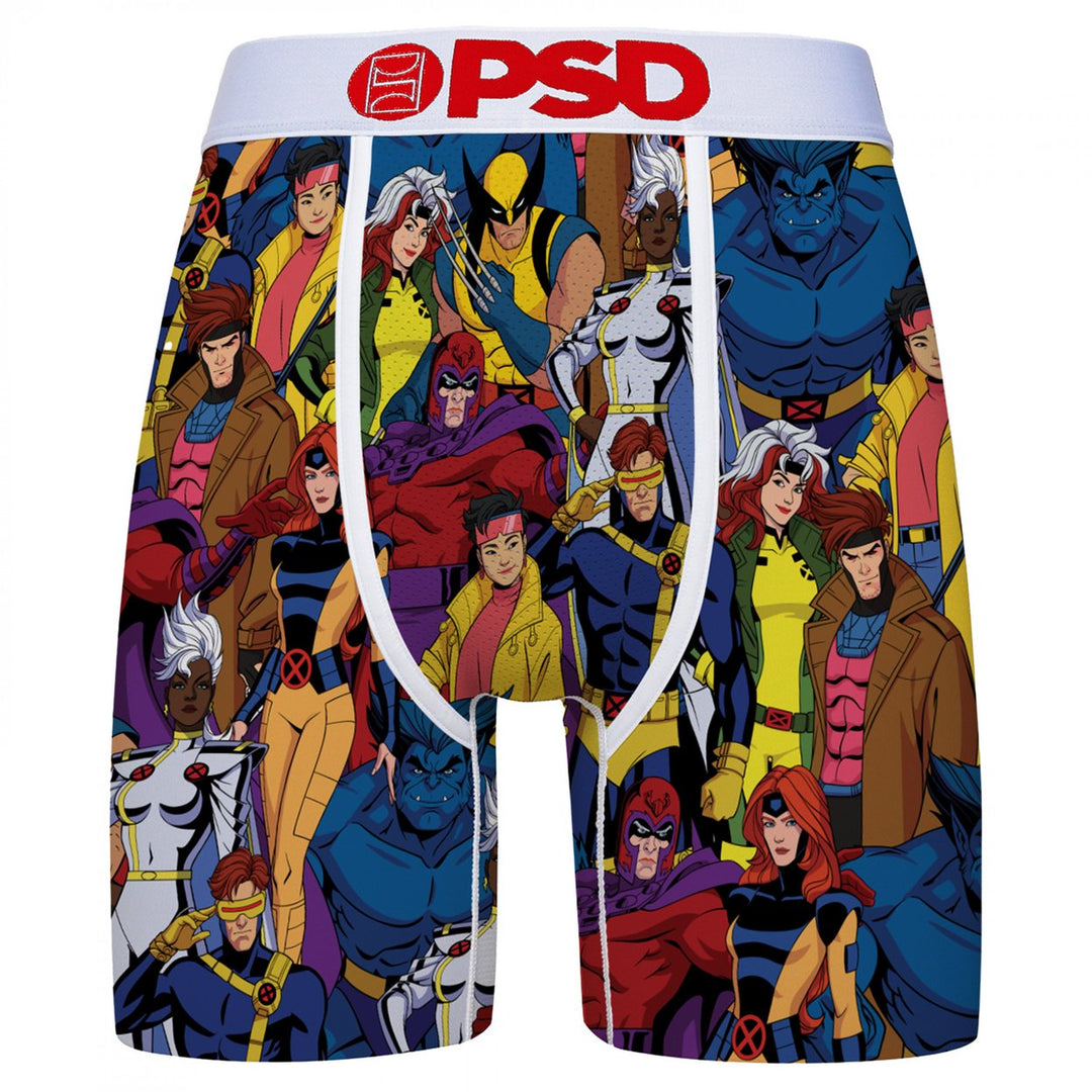 X-Men Squad Collage PSD Boxer Briefs Image 1