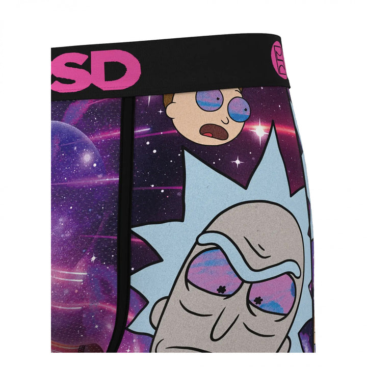 Rick and Morty Galactic Vibes PSD Boxer Briefs Image 4