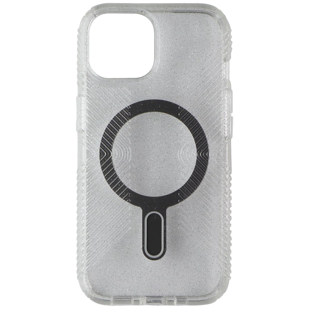 Speck Presidio Lux Grip for MagSafe for iPhone 15/14/13 - Clear Glitter Image 2