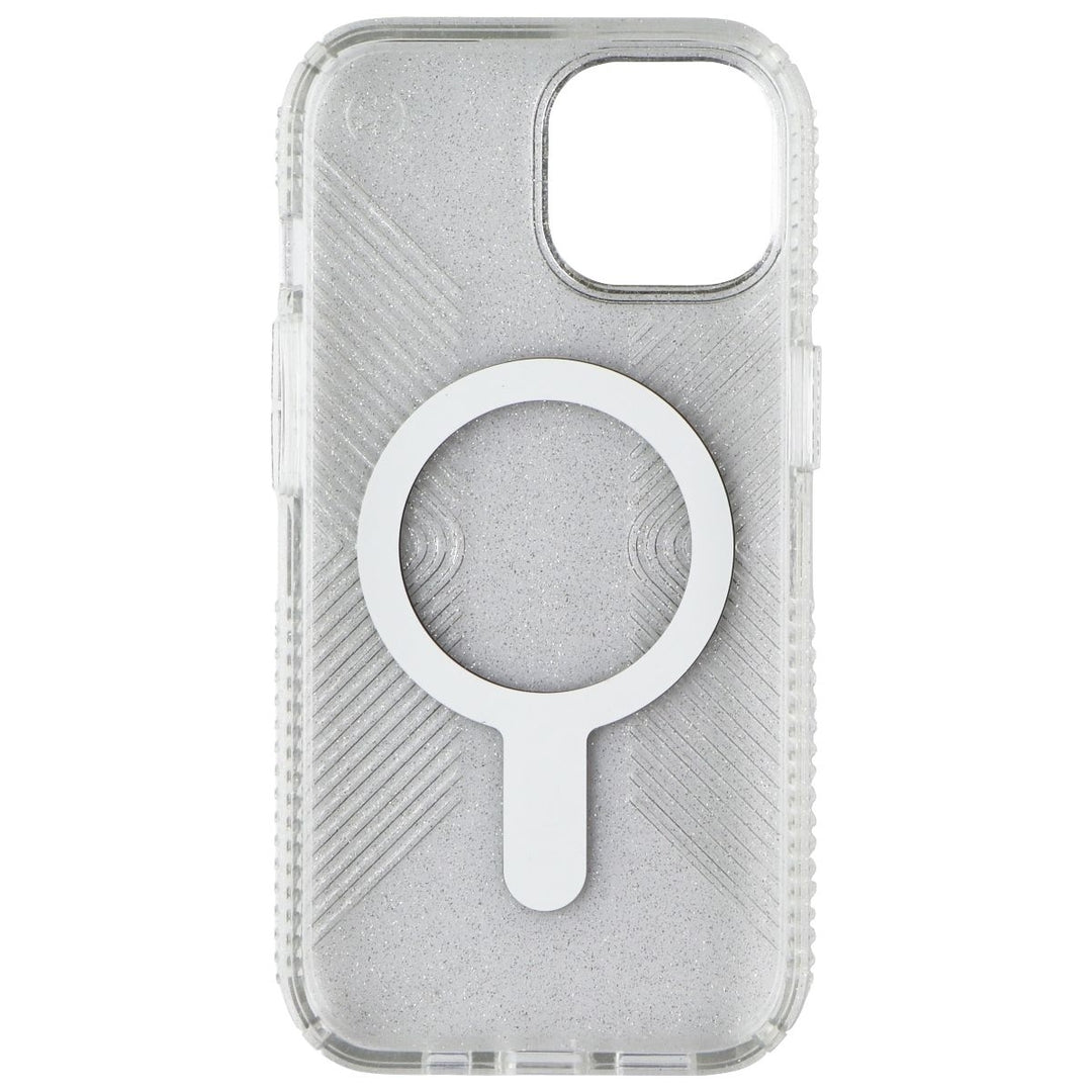 Speck Presidio Lux Grip for MagSafe for iPhone 15/14/13 - Clear Glitter Image 3