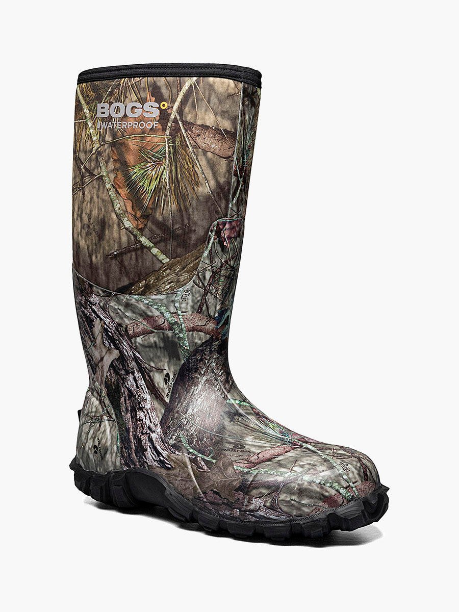 BOGS WORK SERIES Mens Classic High Soft Toe Insulated Waterproof Boots Mossy Oak - 60542-973 MOSSY OAK Image 1