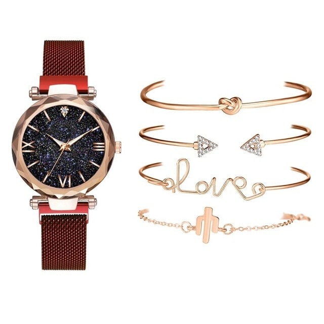 Starry Sky Quartz Ladies Watch Image 2