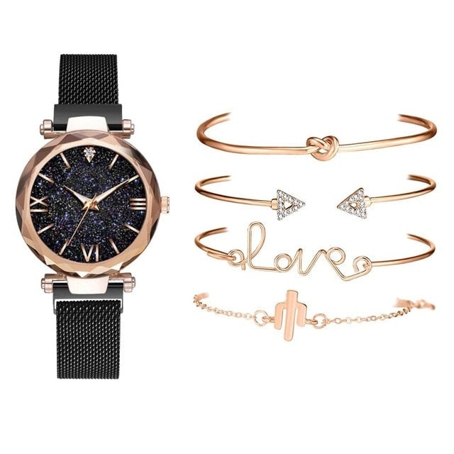 Starry Sky Quartz Ladies Watch Image 3