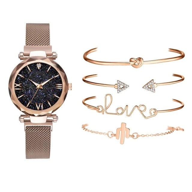 Starry Sky Quartz Ladies Watch Image 7