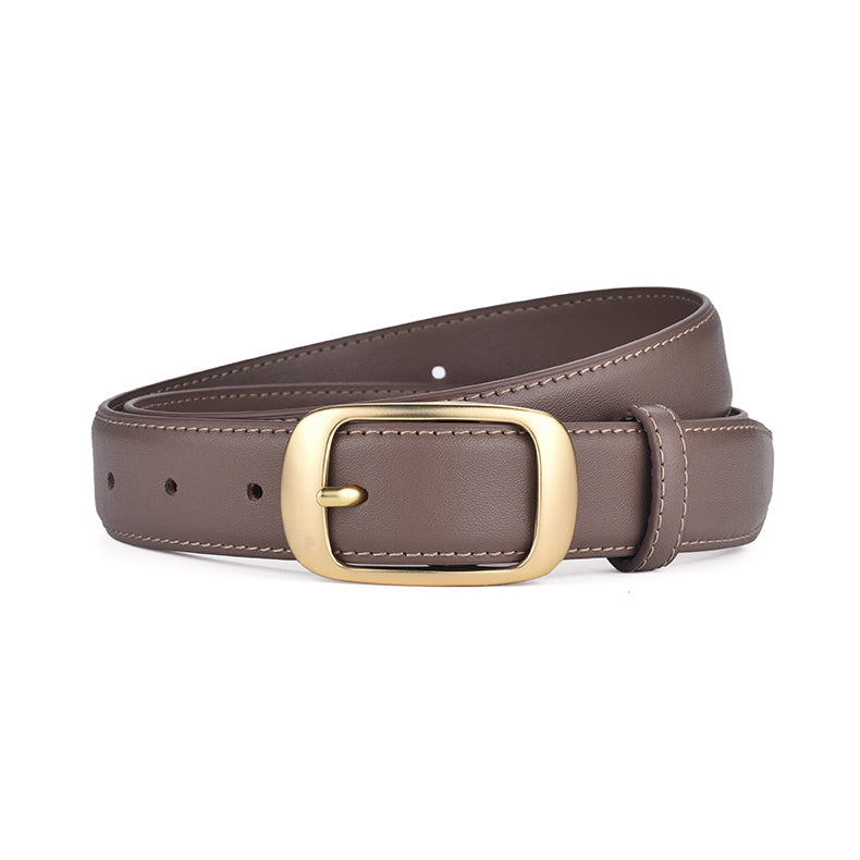 Fashion Women Simple Leather Belt Image 6