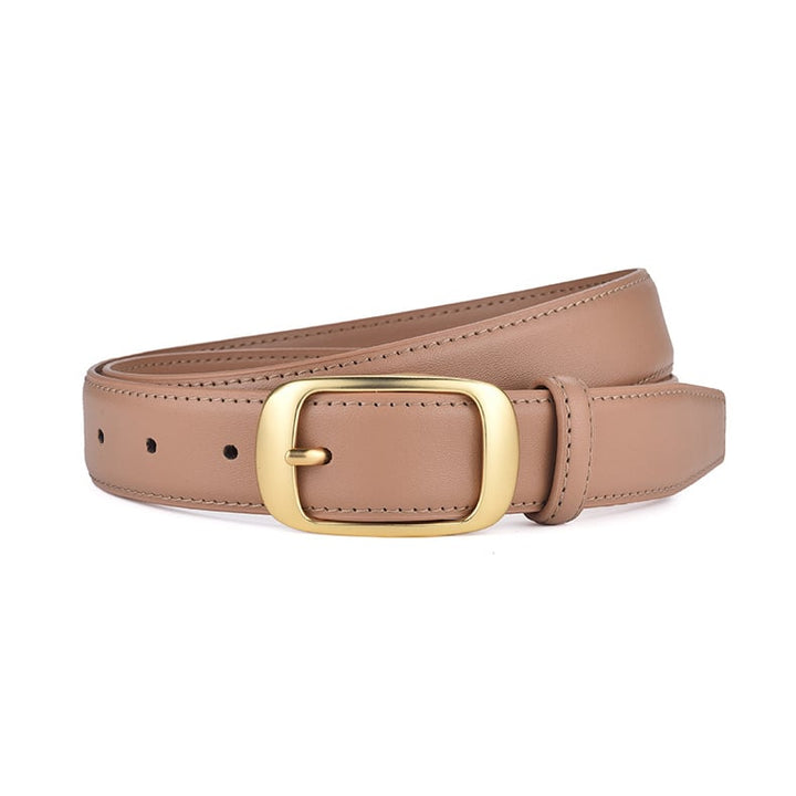 Fashion Women Simple Leather Belt Image 8