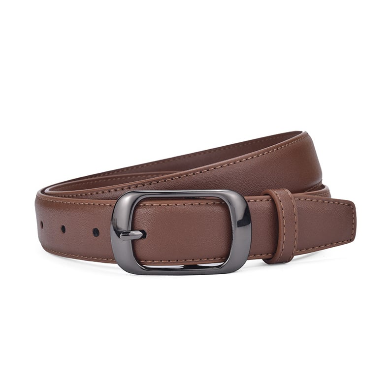 Fashion Women Simple Leather Belt Image 11