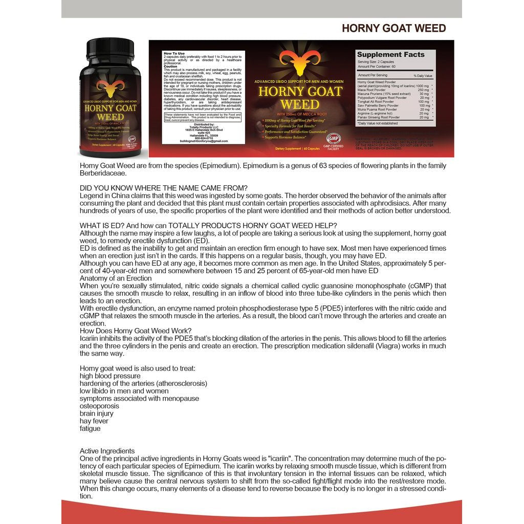 Black Seed Oil and Horny Goat Weed Combo Pack Image 6