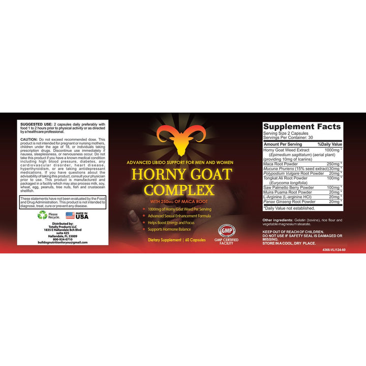 Horny Goat Complex (60 capsules) Image 2