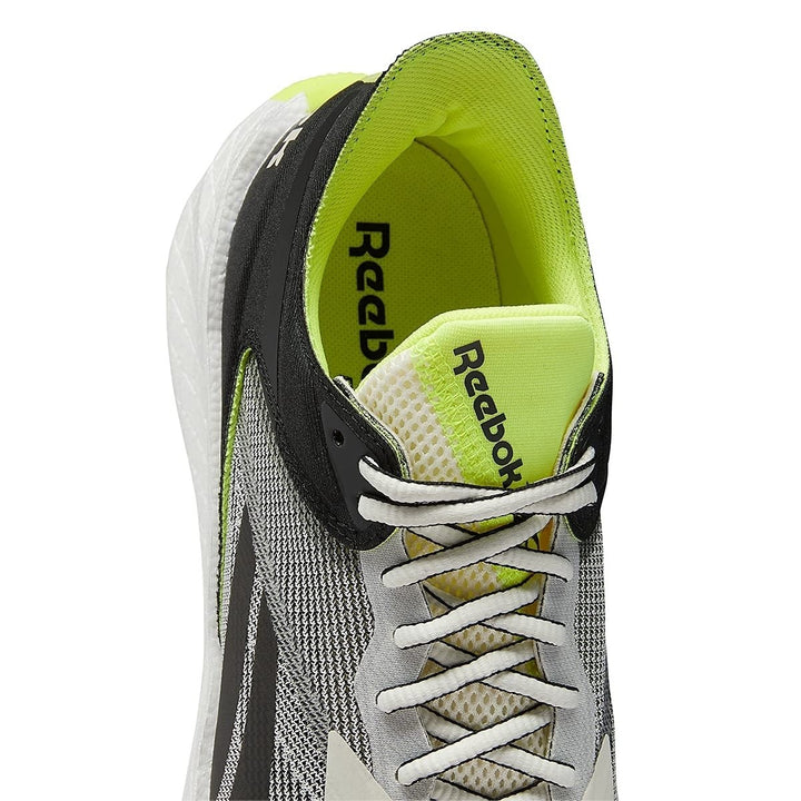 Reebok Mens Floatride Energy Symmetros Running Shoe Classic White/Core Black/Yellow Flare - FW9395 CLAWHT/CBLACK/YELFLR Image 4