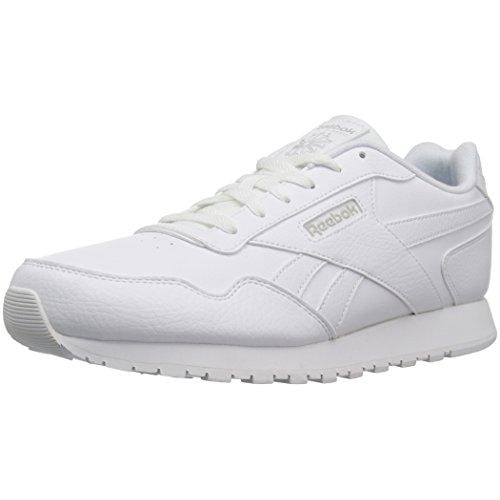 Reebok Mens Classic Harman Running Shoe White/Steel CM9202 Size Available Image 1