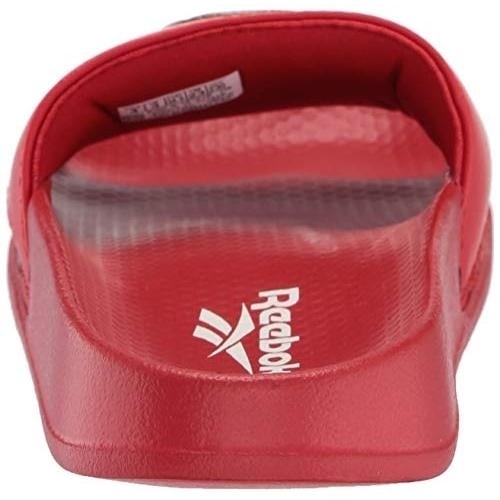 Reebok Mens Classic Slide Reebok Red/Reebok Brass/Black/White - CN6738 i3- RBK RED/ RBK BRASS/ BLK/ WHITE Image 3