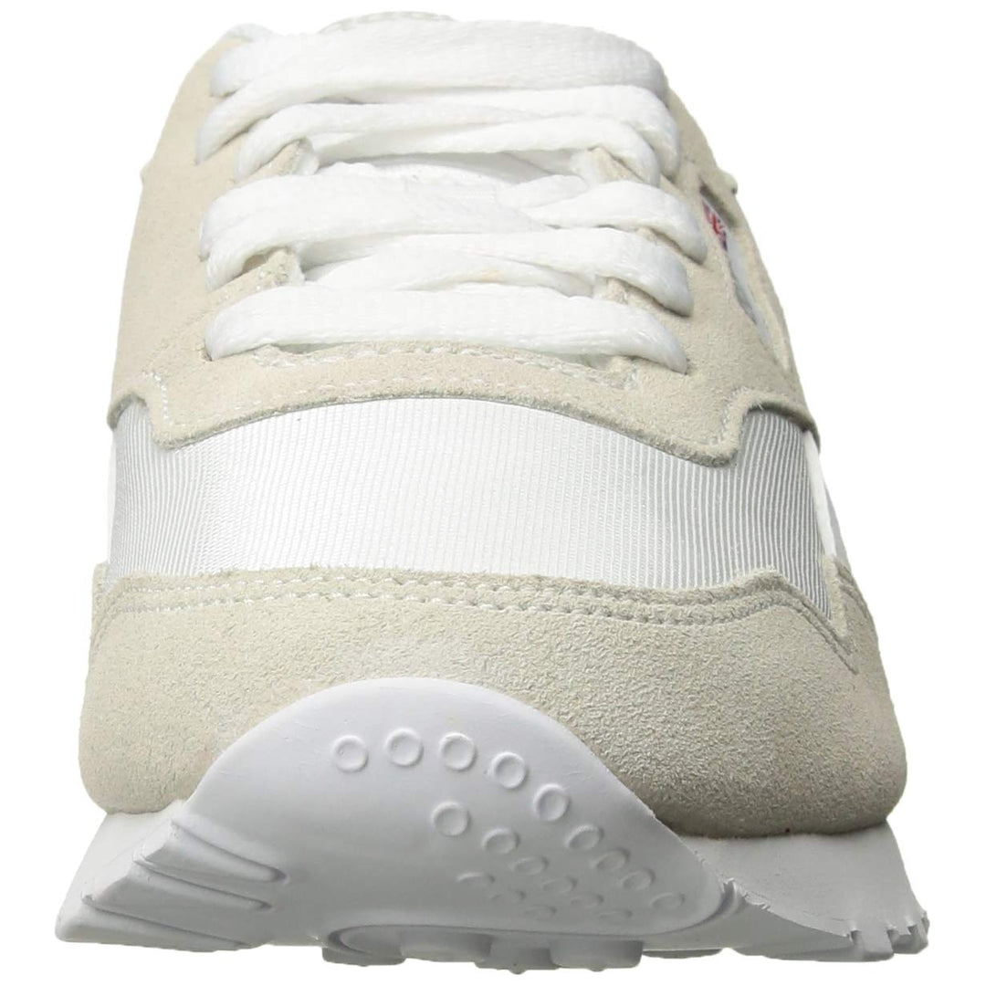 Reebok Mens Royal Nylon Classic Sneakers White Steel BD1552 Size Options Available Image 4