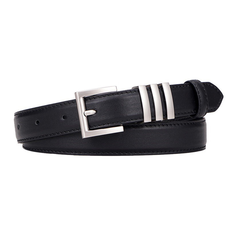 Women Fashion Cool Buckle Leather Belt Image 1