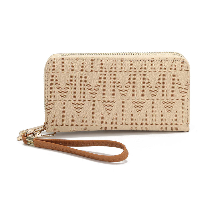 MKFCollection Danielle Signature Wallet - Vegan Leather Designer Handbag Image 4