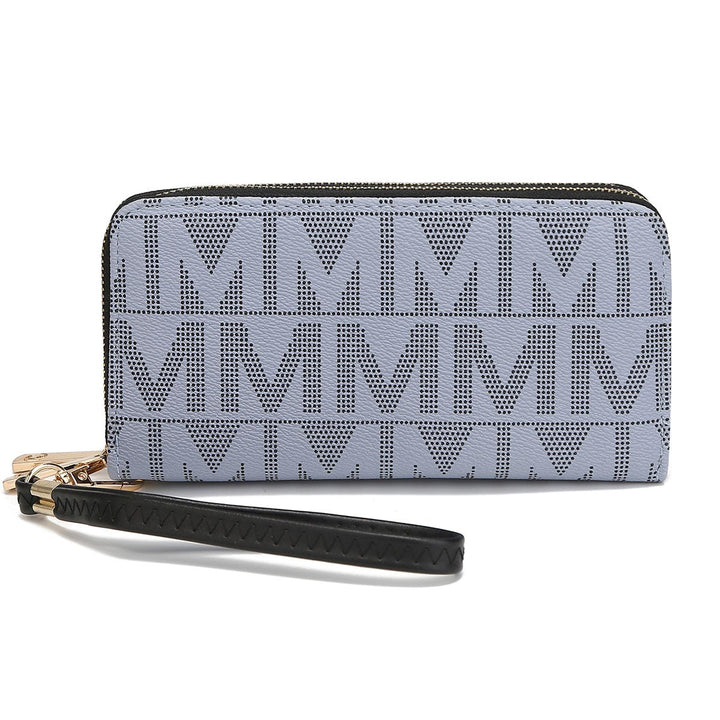 MKFCollection Danielle Signature Wallet - Vegan Leather Designer Handbag Image 6