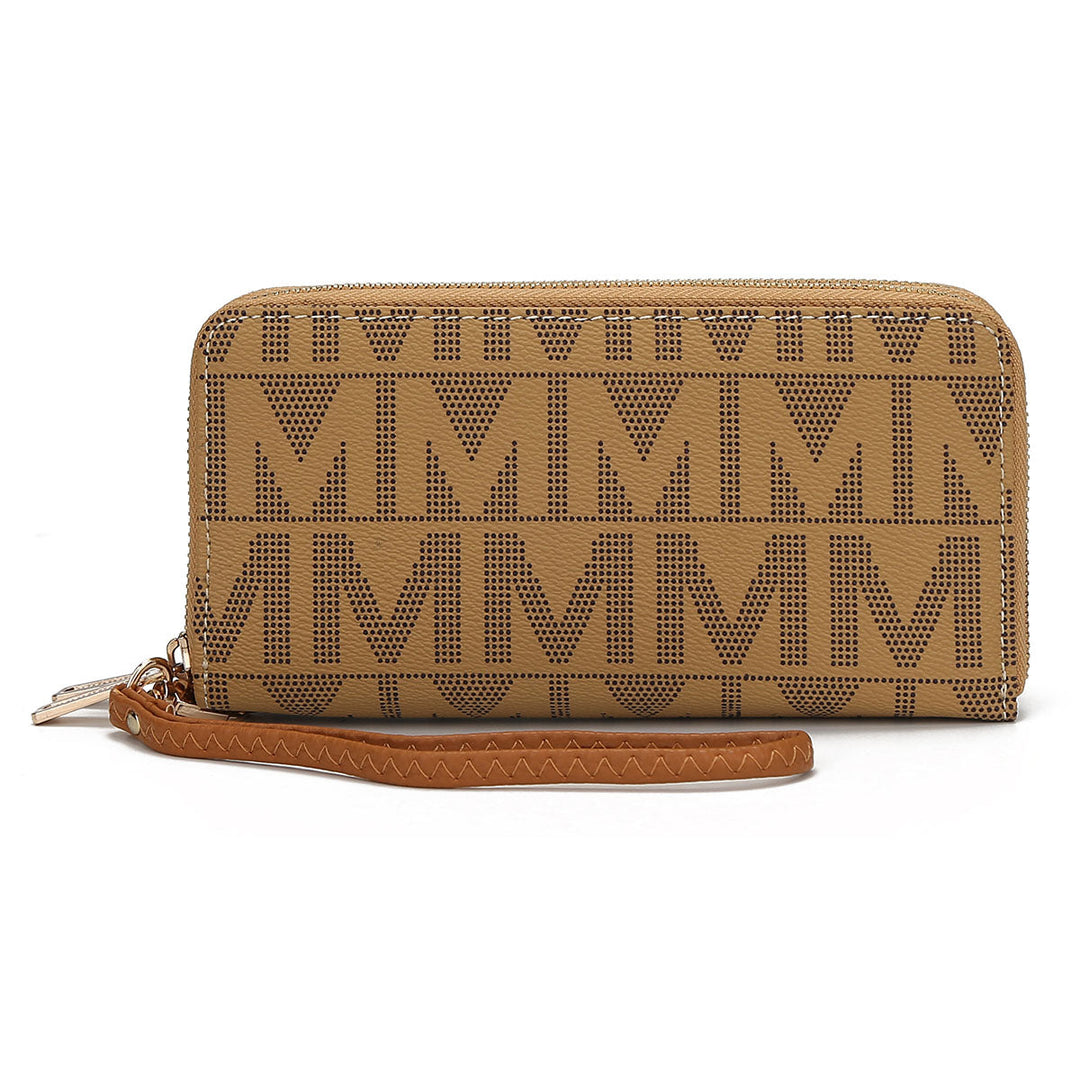 MKFCollection Danielle Signature Wallet - Vegan Leather Designer Handbag Image 7