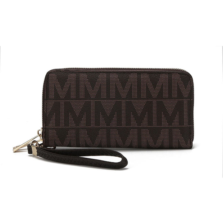 MKFCollection Danielle Signature Wallet - Vegan Leather Designer Handbag Image 8