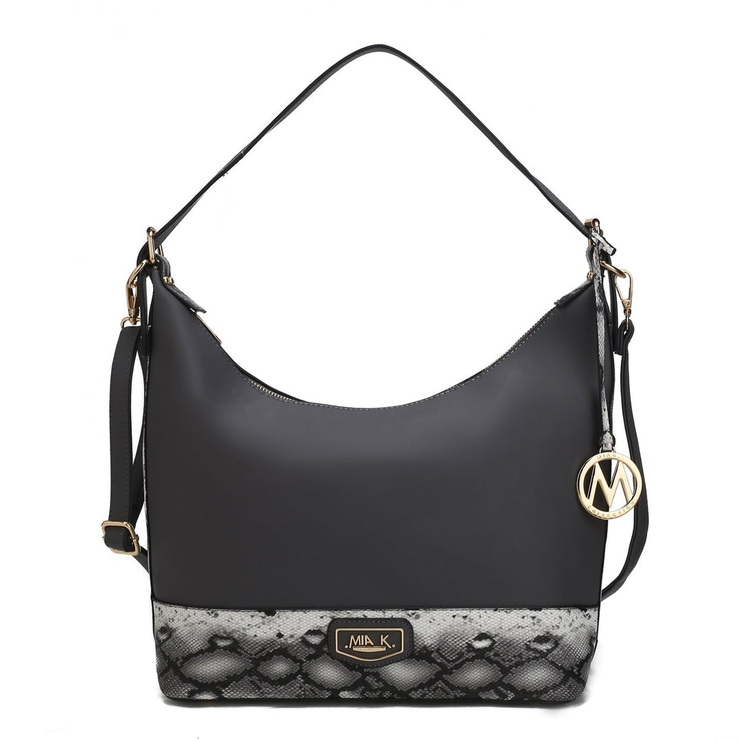 MKFCollection Diana Shoulder Bag - Vegan Leather Designer Handbag Image 1