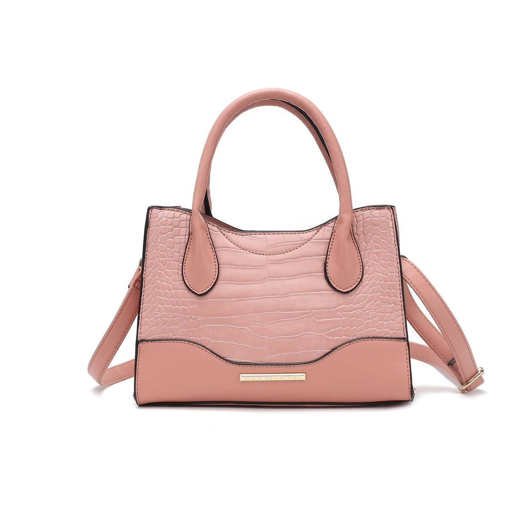 MKFCollection Gili Handbag - Vegan Leather Designer Handbag Image 1