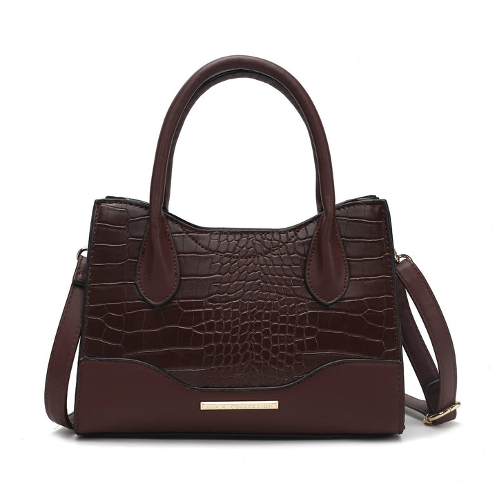 MKFCollection Gili Handbag - Vegan Leather Designer Handbag Image 3