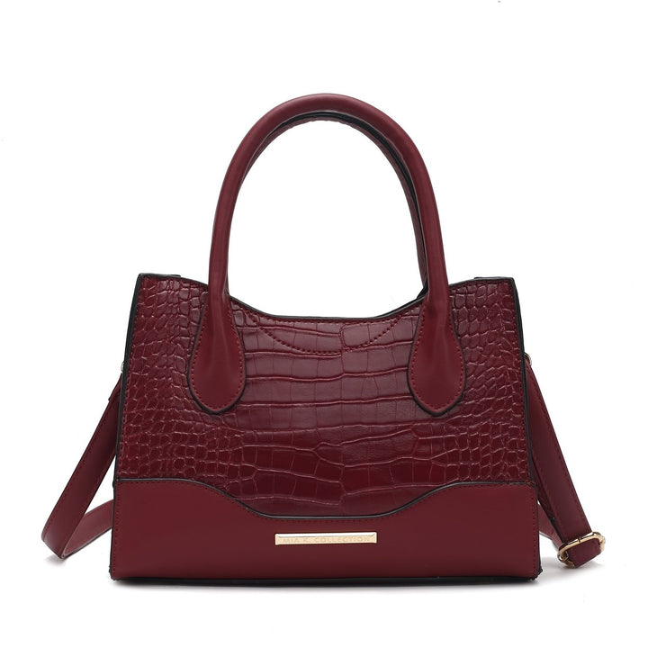 MKFCollection Gili Handbag - Vegan Leather Designer Handbag Image 4