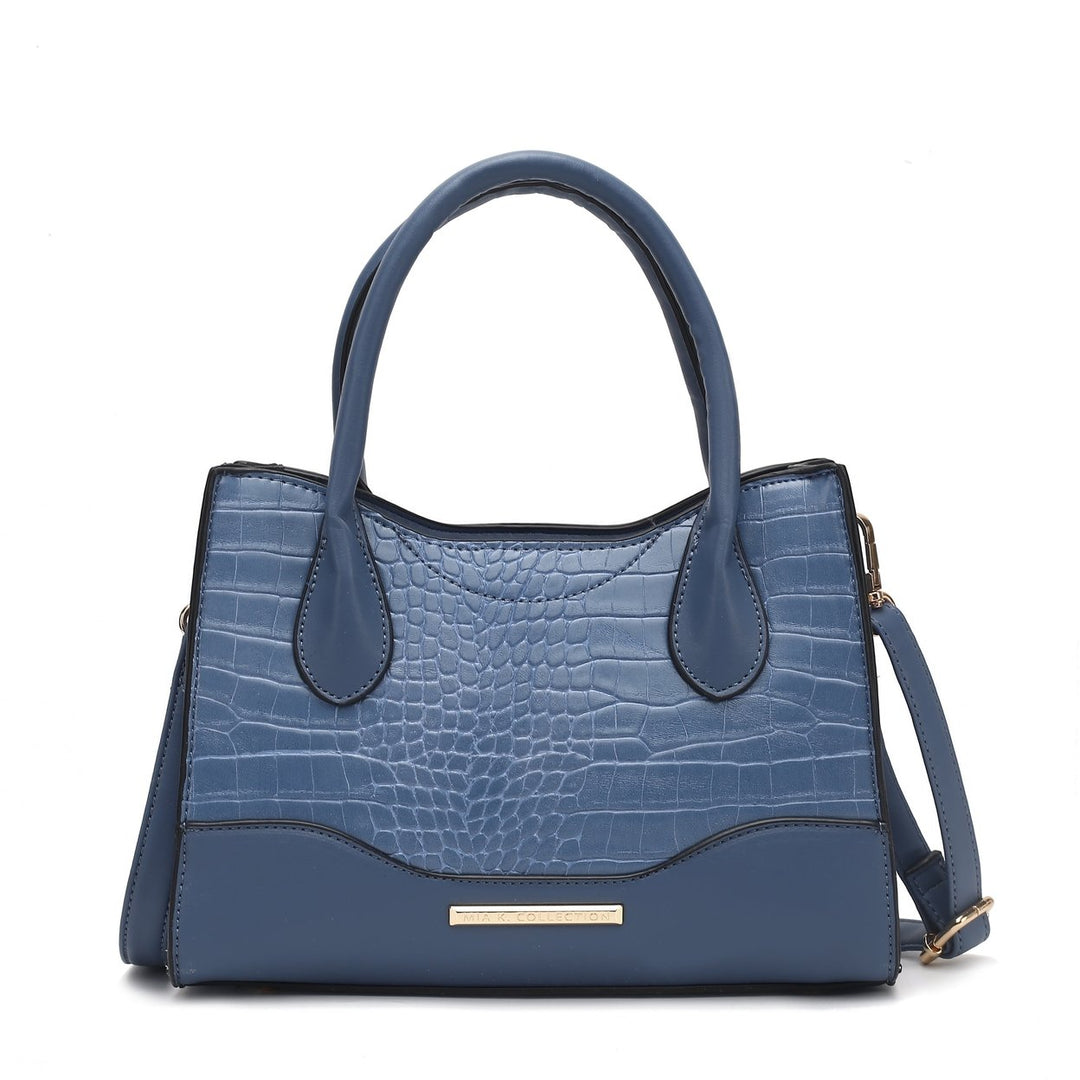 MKFCollection Gili Handbag - Vegan Leather Designer Handbag Image 4