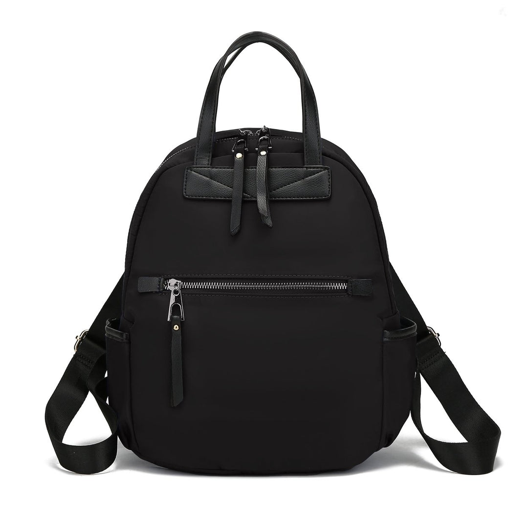 MKFCollection Greer Backpack - Vegan Leather Designer Handbag Image 1