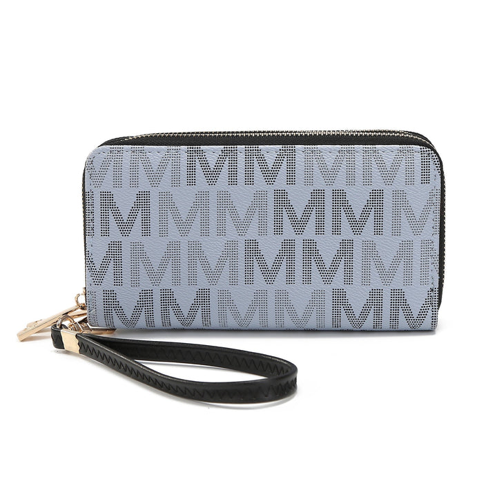 MKFCollection Hofstra Signature Wallet - Vegan Leather Designer Handbag Image 6