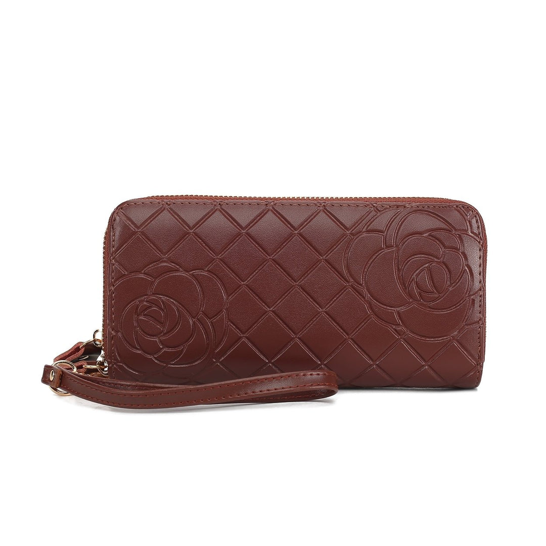 MKFCollection Honey Wallet - Vegan Leather Designer Handbag Image 4