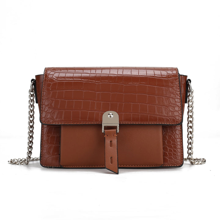 MKFCollection Hope Shoulder Bag - Vegan Leather Designer Handbag Image 4