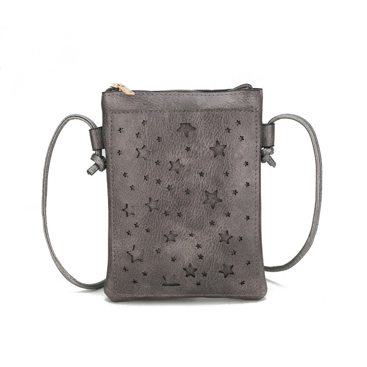 MKFCollection Jana Crossbody Bag - Vegan Leather Designer Handbag Image 6