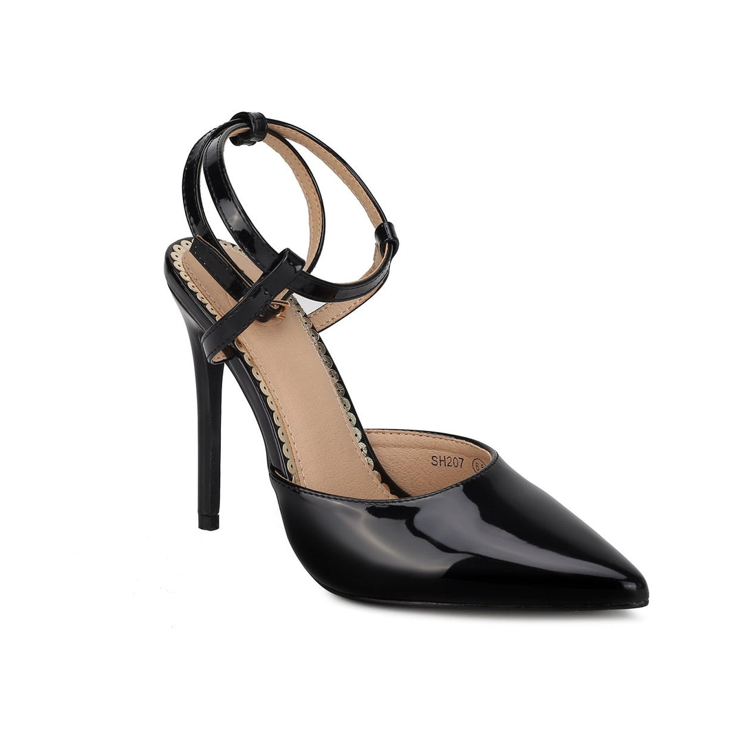 MKFCollection Brianna Heel Pump - Vegan Leather Designer Handbag Image 6