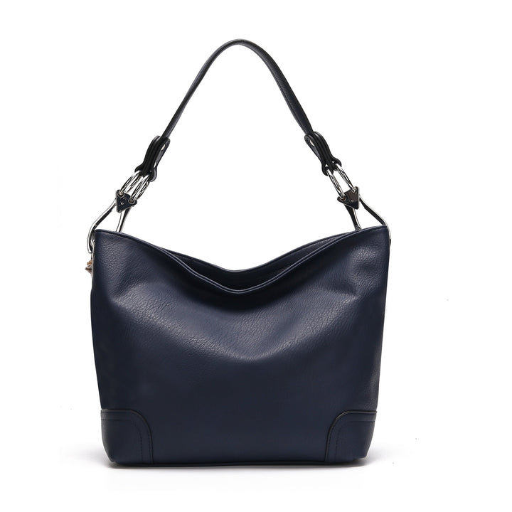 MKFCollection Emily Hobo Bag - Vegan Leather Designer Handbag Image 11