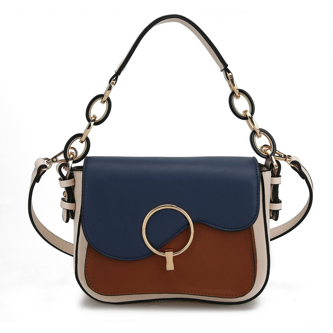 MKFCollection Fantasia Shouder Bag - Vegan Leather Designer Handbag Image 10