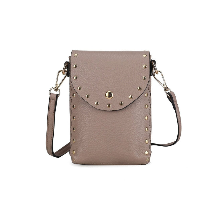 MKFCollection Filomena Vegan Leather Womens Crossbody - Vegan Leather Designer Image 1