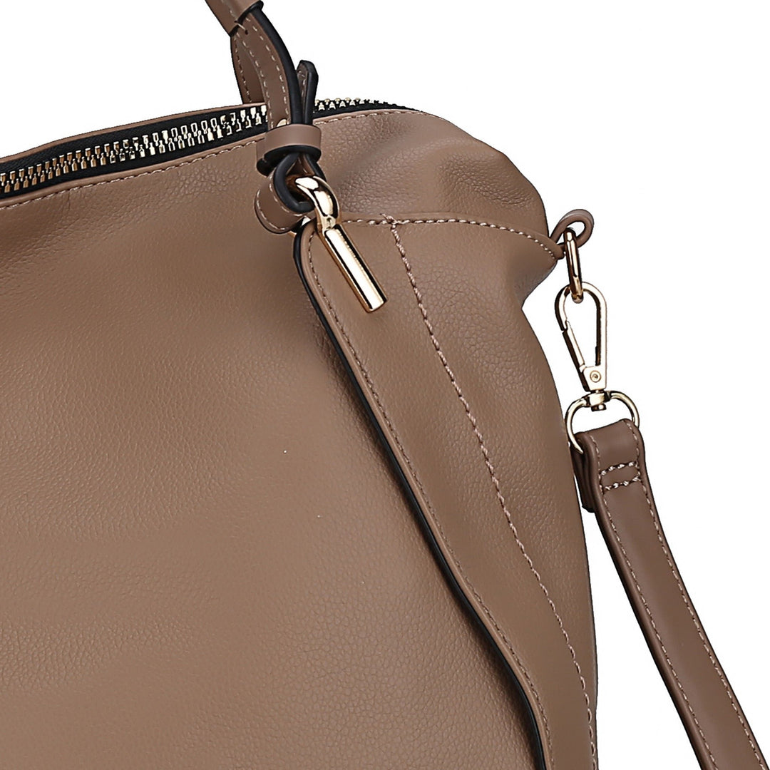 MKFCollection Fiorella Weekender Bag - Vegan Leather Designer Handbag Image 4