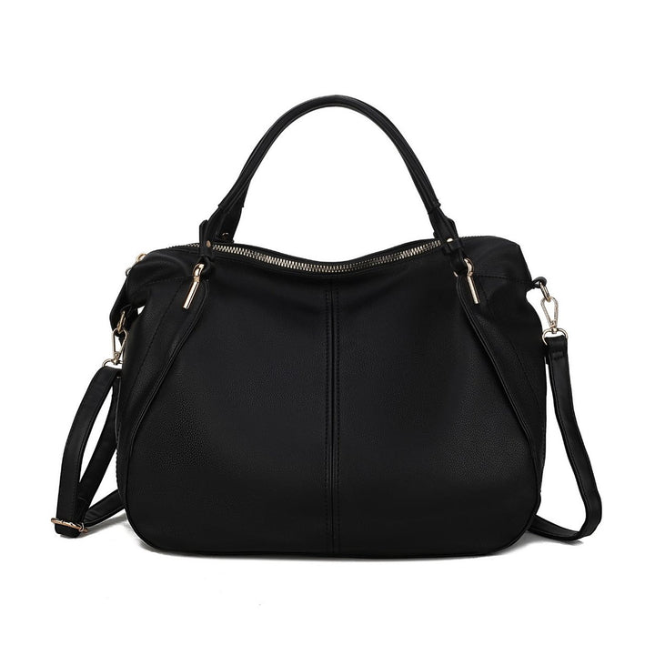 MKFCollection Fiorella Weekender Bag - Vegan Leather Designer Handbag Image 6