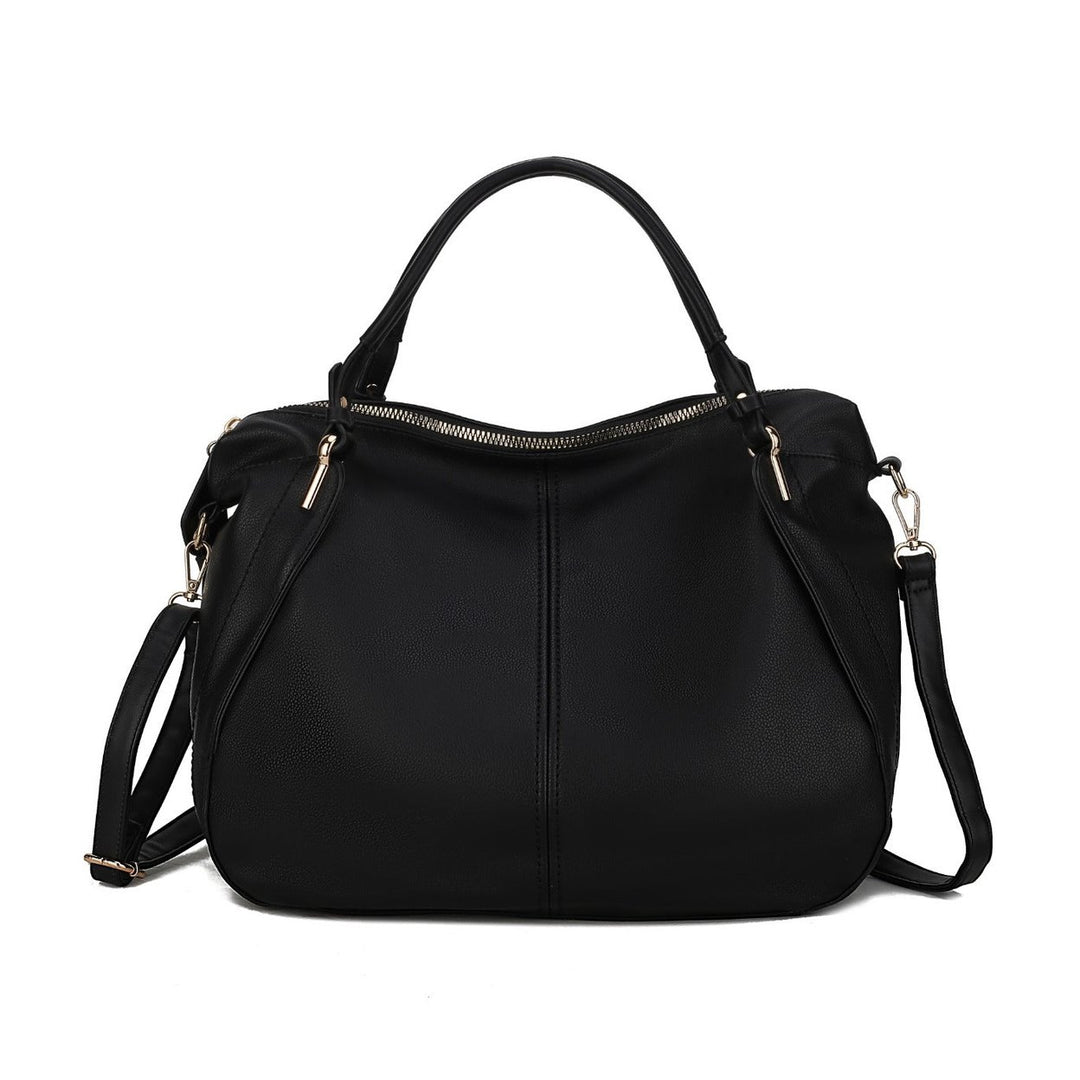 MKFCollection Fiorella Weekender Bag - Vegan Leather Designer Handbag Image 1