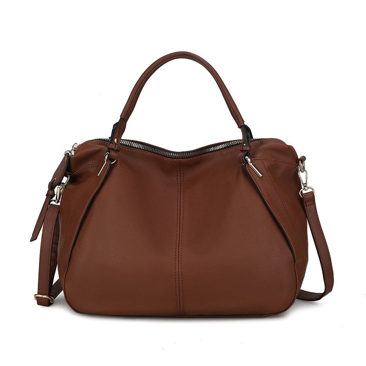 MKFCollection Fiorella Weekender Bag - Vegan Leather Designer Handbag Image 7