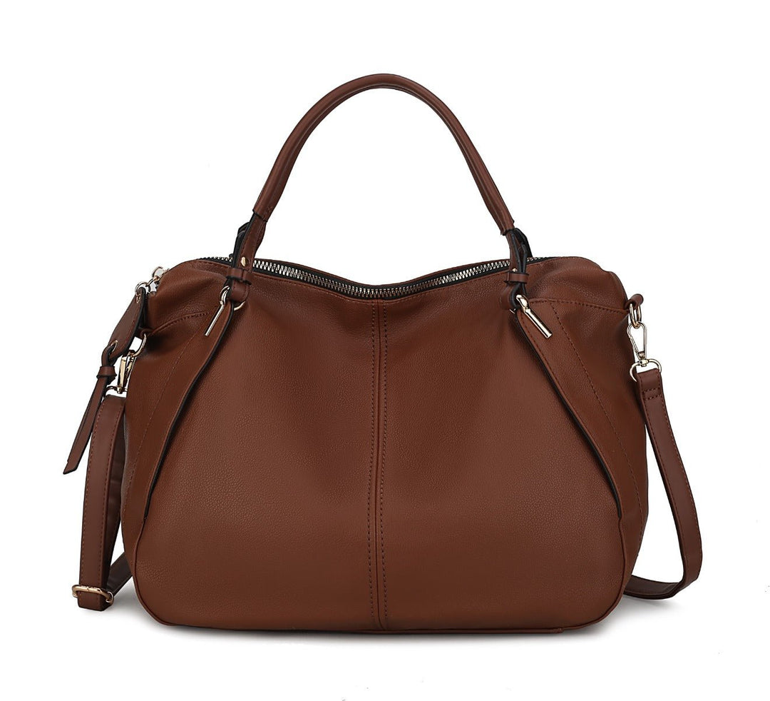 MKFCollection Fiorella Weekender Bag - Vegan Leather Designer Handbag Image 7