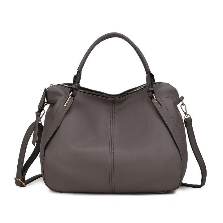 MKFCollection Fiorella Weekender Bag - Vegan Leather Designer Handbag Image 8