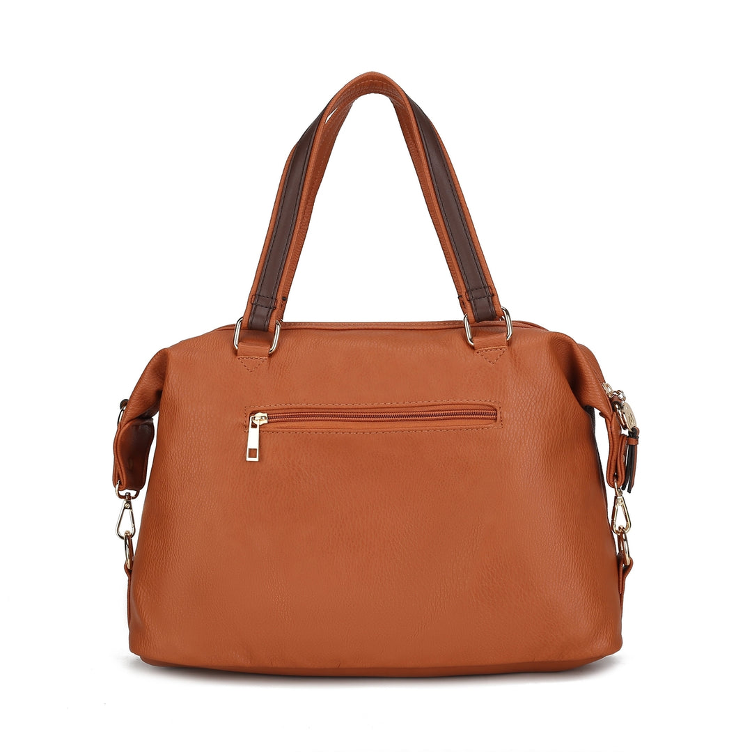 MKFCollection Francis Tote Bag - Vegan Leather Designer Handbag Image 12